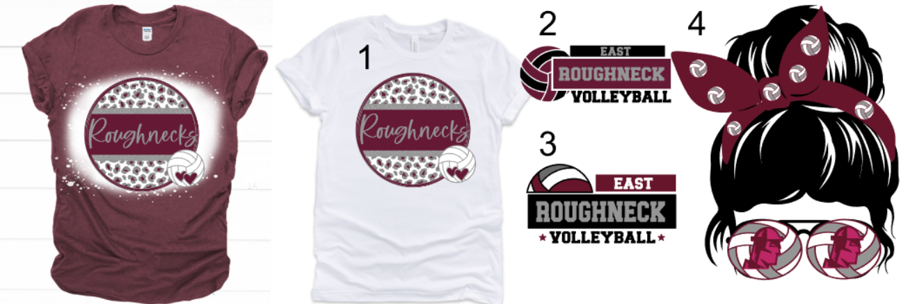 East Roughneck Volleyball Spirit Gear